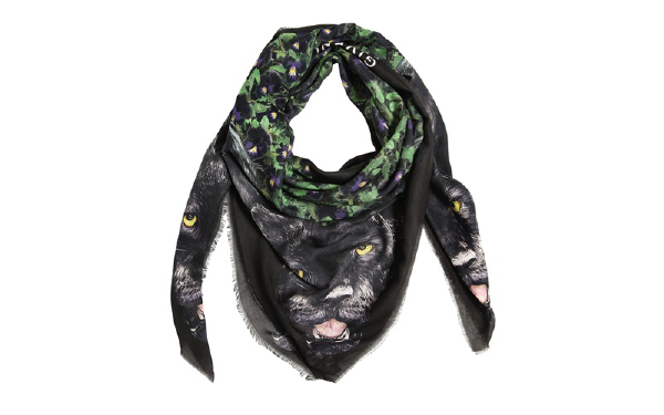 Currently Coveting: Givenchy Panther & Violet Print Silk Twill Scarf