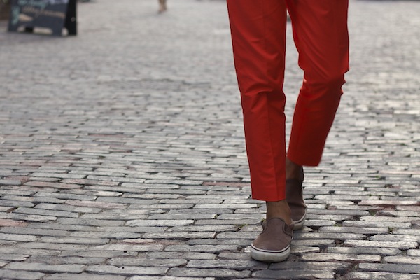 Alexander-Liang-mens-style-orange-pants