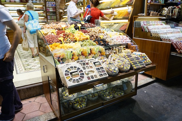 Istanbul spice market inside