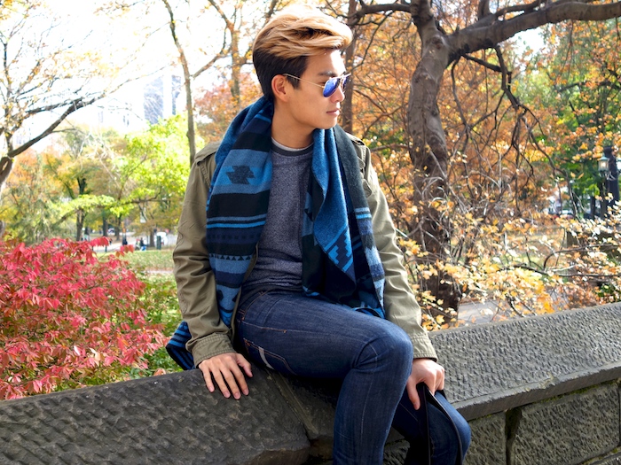 Alexander Liang mens style Central Park NYC 05