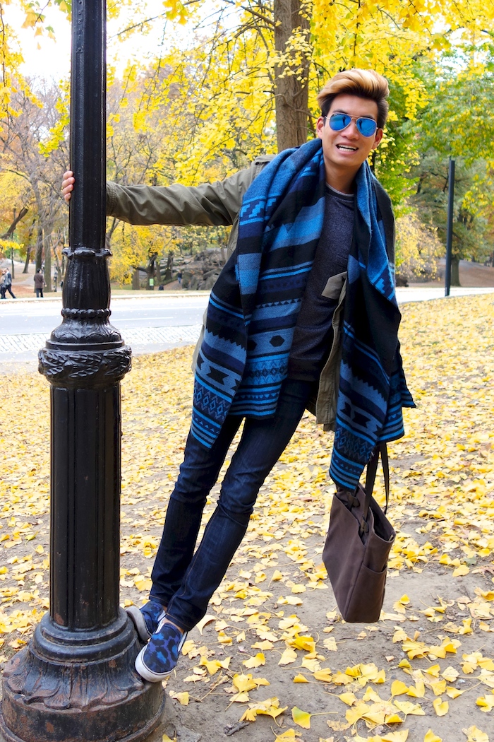 Alexander Liang mens style Central Park NYC 08