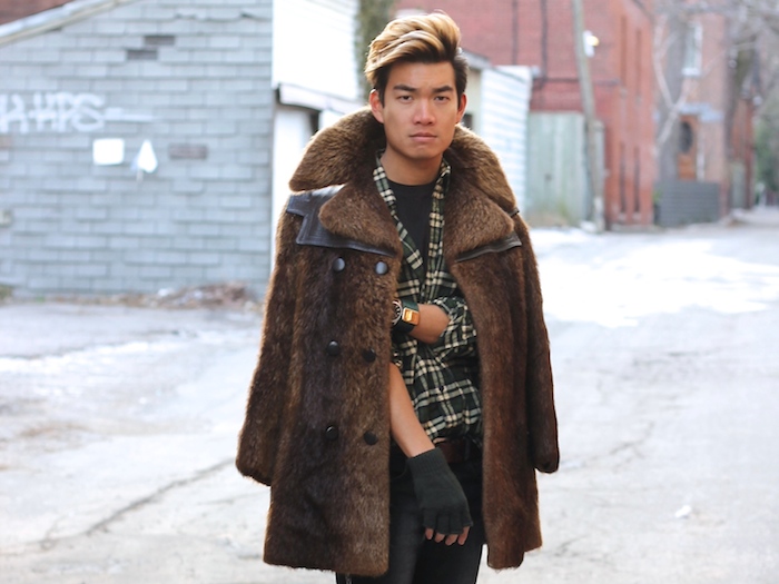 Alexander Liang mens style fur coat 02