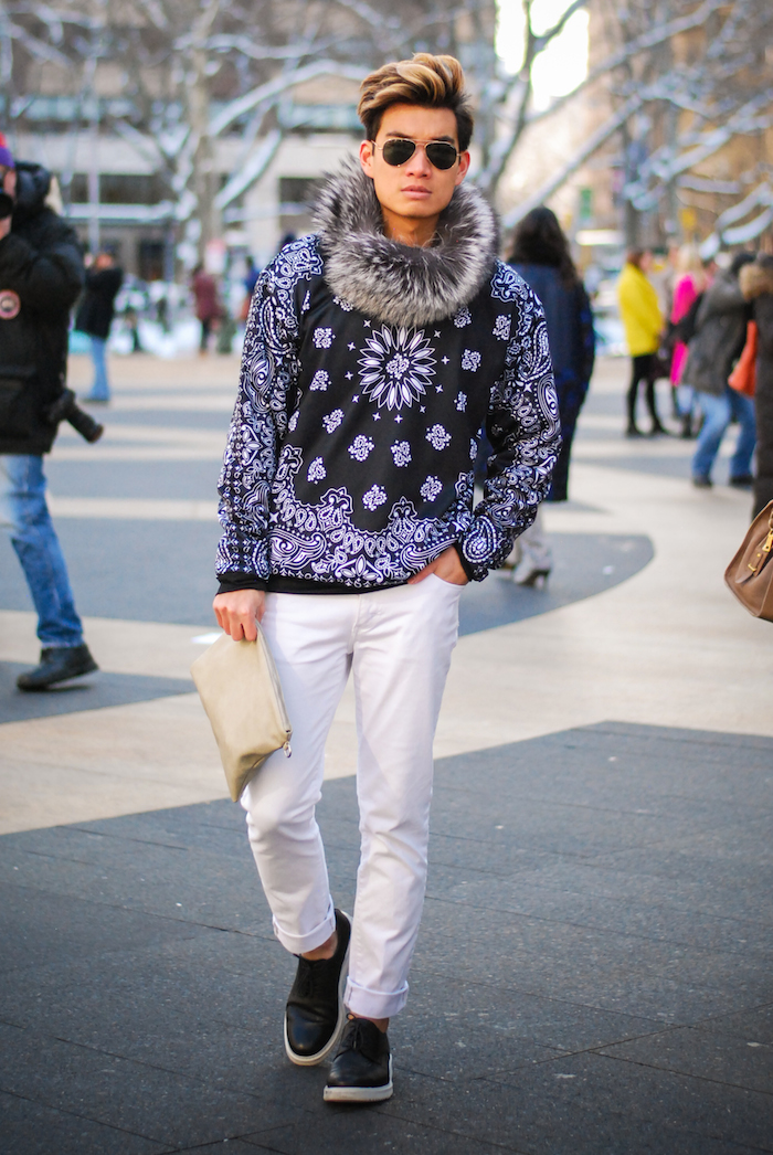 alexander liang mens fashion nyfw street style 03