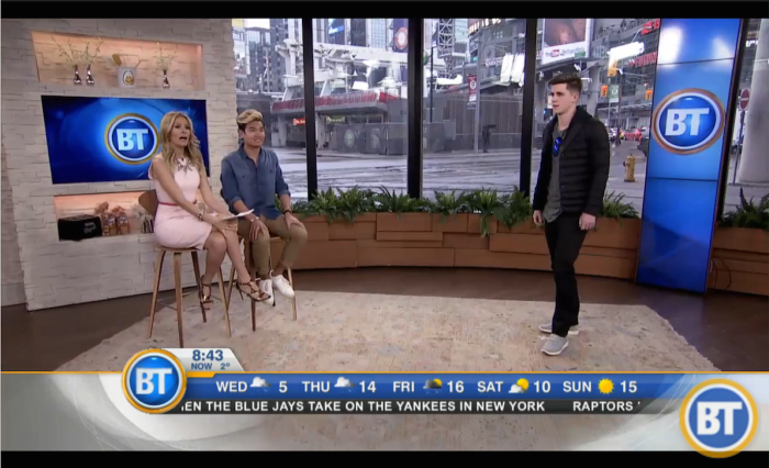 Chatting Spring Fashion on Breakfast Television