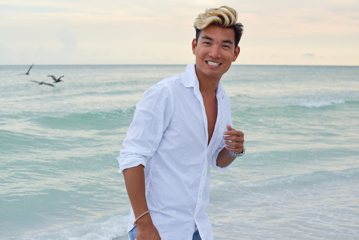 siesta key beach sunset alexander liang mens style 10