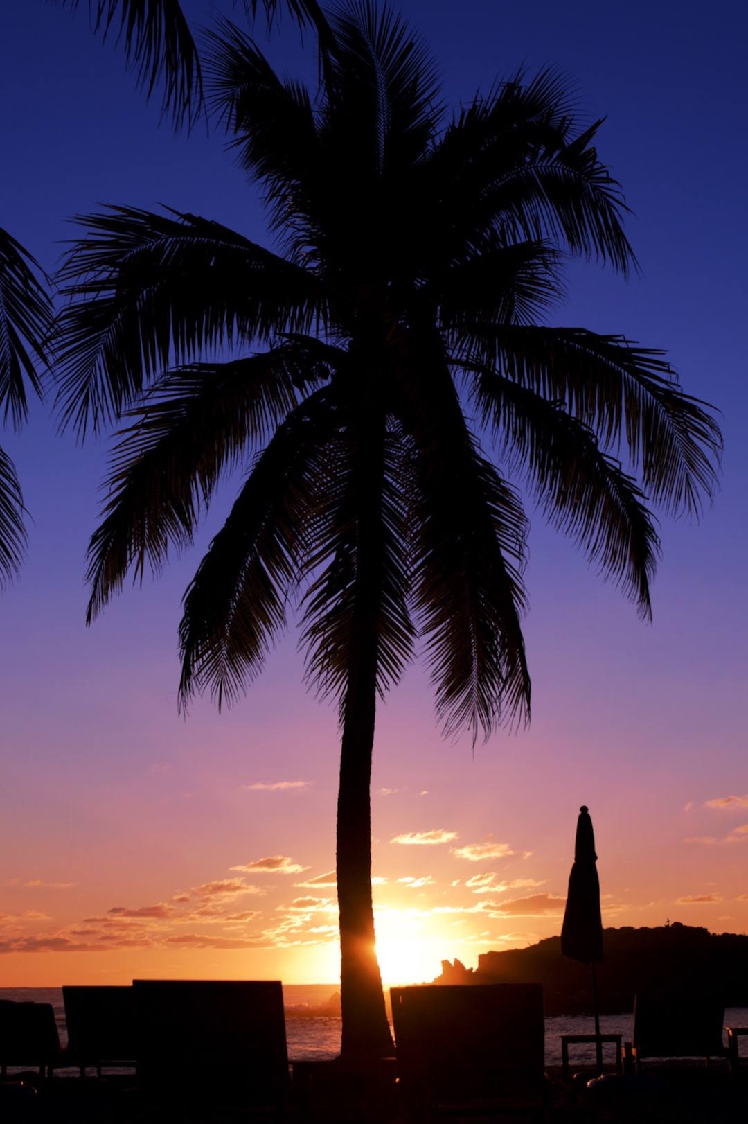 mexico beach sunset