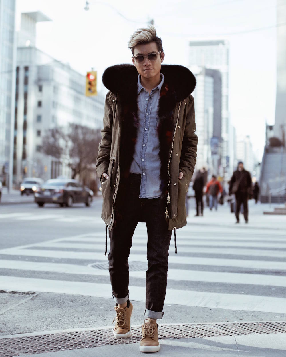 winter outfits with timberlands