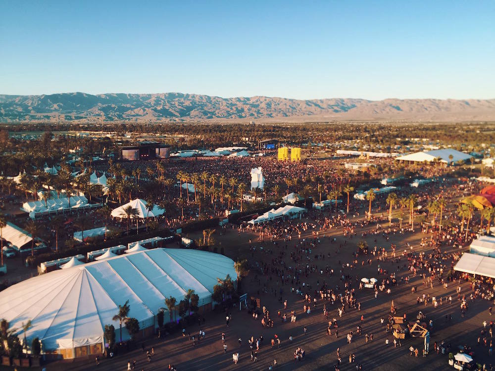 coachella birds eye view