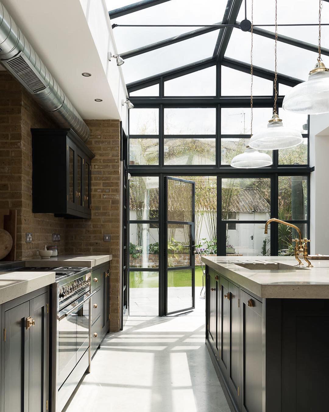 Home Inspired: Black Glass Window & Door Frames